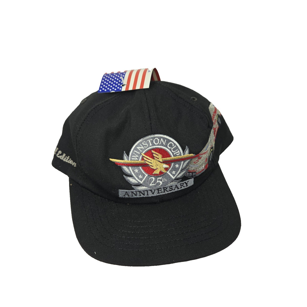 Vintage Dale Earnhardt Hat Winston Cup 25th Anniversary Snapback Cap NASCAR